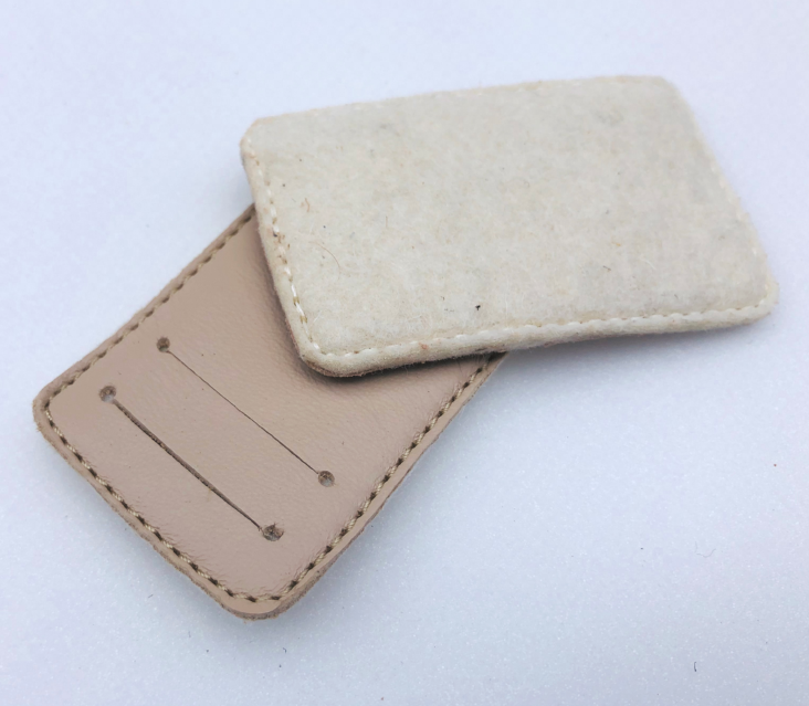 OB Range Felt Leather Slide