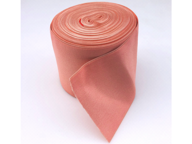 127mm Pink Elastic Webbing