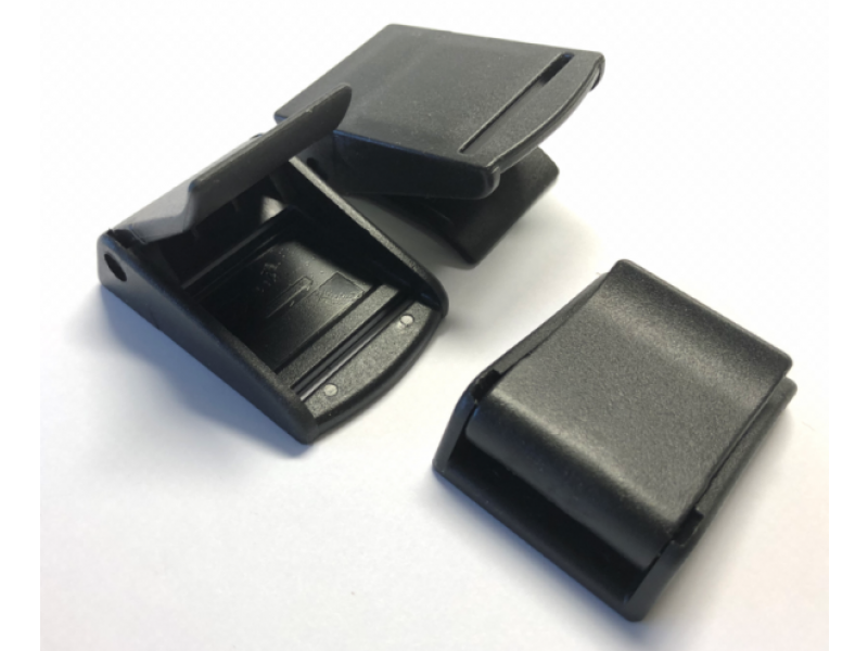 Plastic Cam Buckle High Performance Black