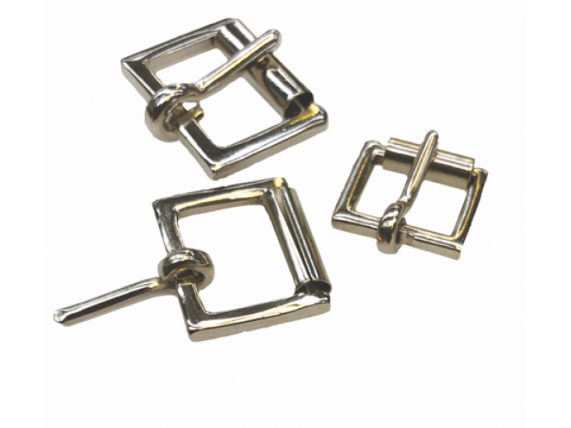 Bridle Roller Buckle Nickel Plated On Steel