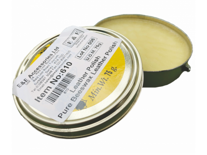 Pure Beeswax Leather Polish