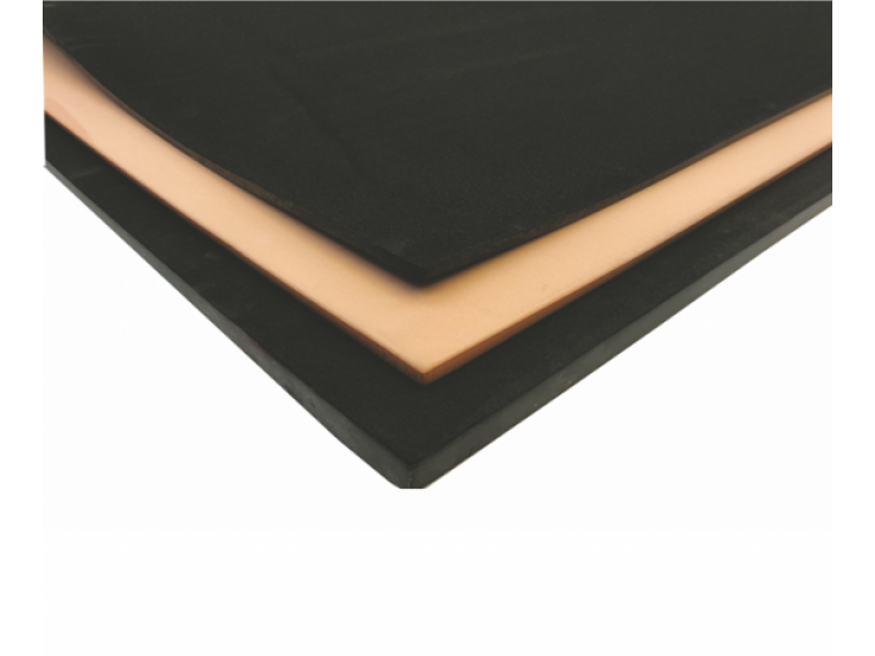 Plastazote Black Plain 1500 x 1000mm Sheet