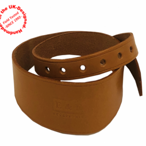 Bridle Leather Cross Knee Strap