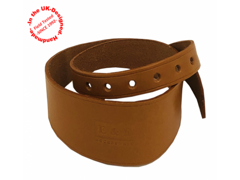 Bridle Leather Cross Knee Strap