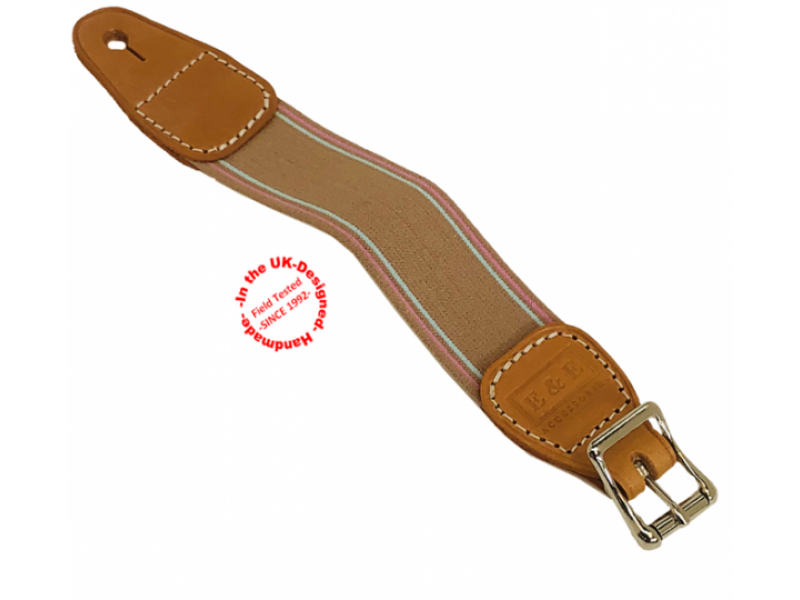 19mm Buckle with 38mm Elastic & Key Hole Tab Bridle